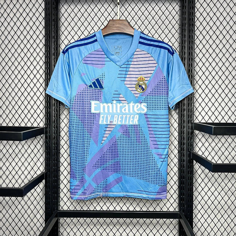 Real Madrid Goleiro Azul 24/25