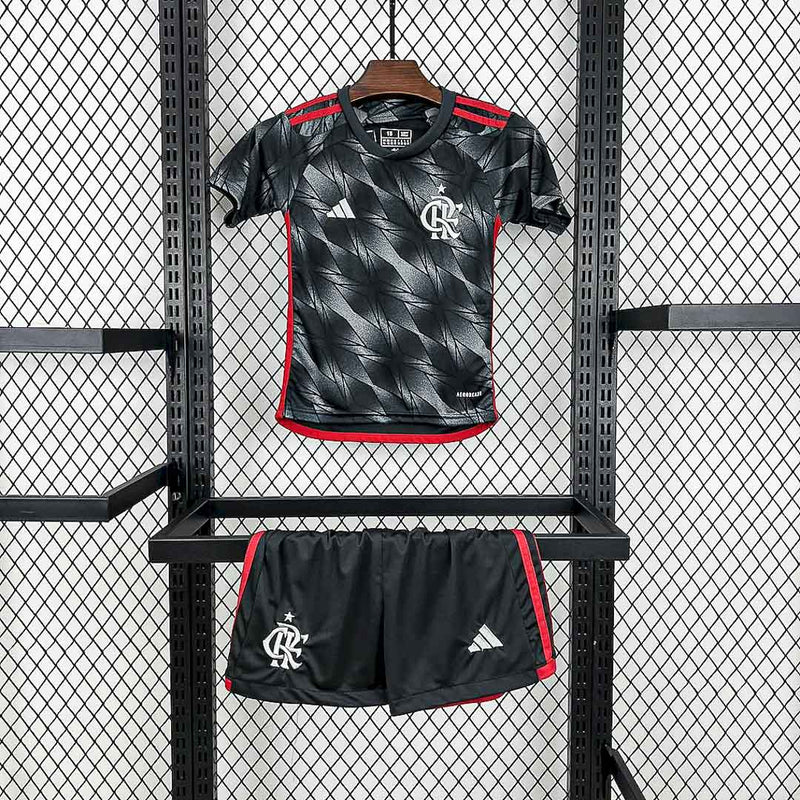 Flamengo Kit Infantil Terceira 24/25