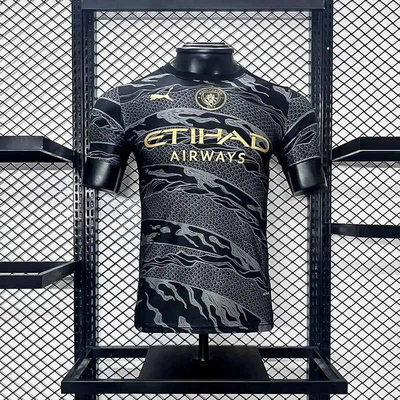 Manchester City Jogador Especial Dragão Black 24/25