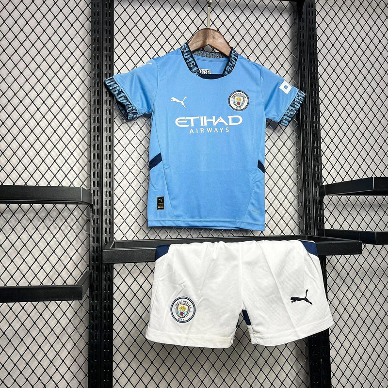 Manchester City Kit Infantil Titular 24/25