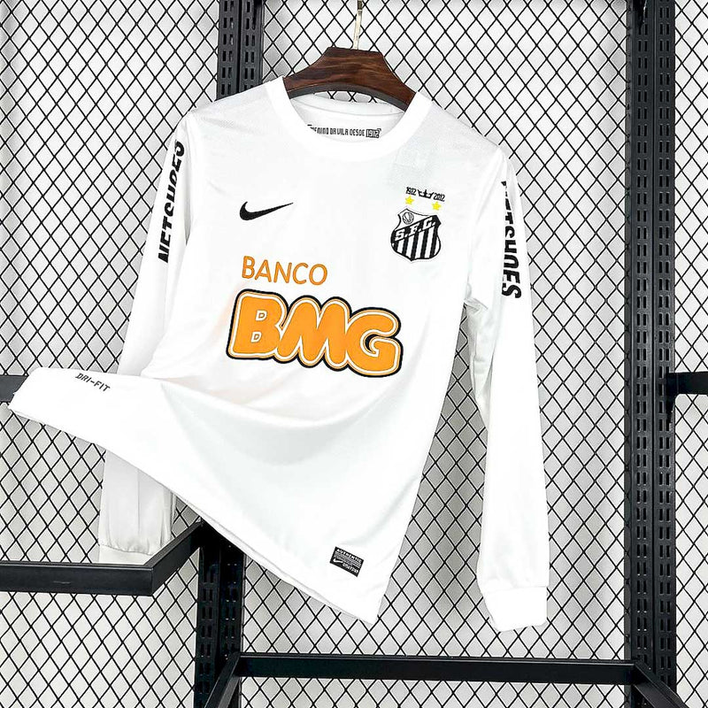 Santos Titular Retro 2011/12 Manga Longa