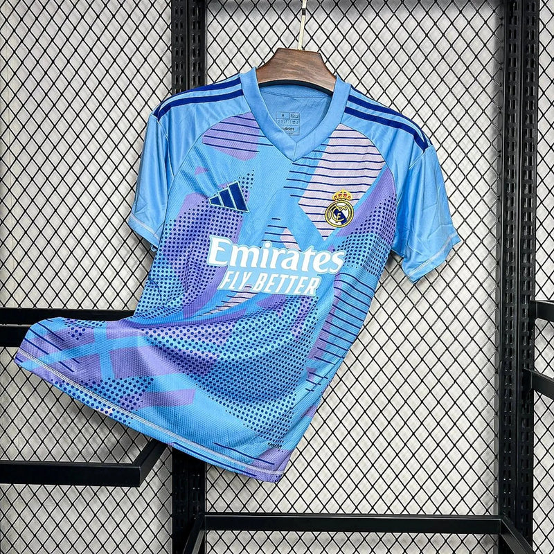 Real Madrid Goleiro Azul 24/25