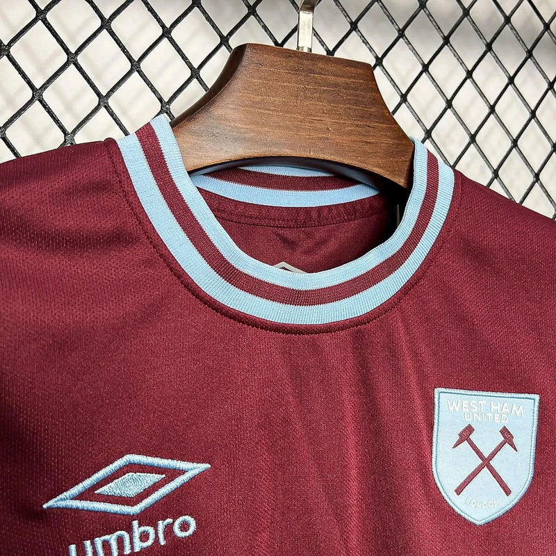 West Ham Kit Infantil Titular 24/25