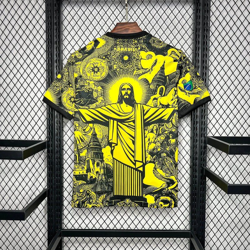 Brasil Especial Cristo Redentor Amarelo e Preta 24/25