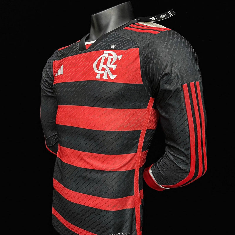 Flamengo Jogador Manga Longa Titular 24/25