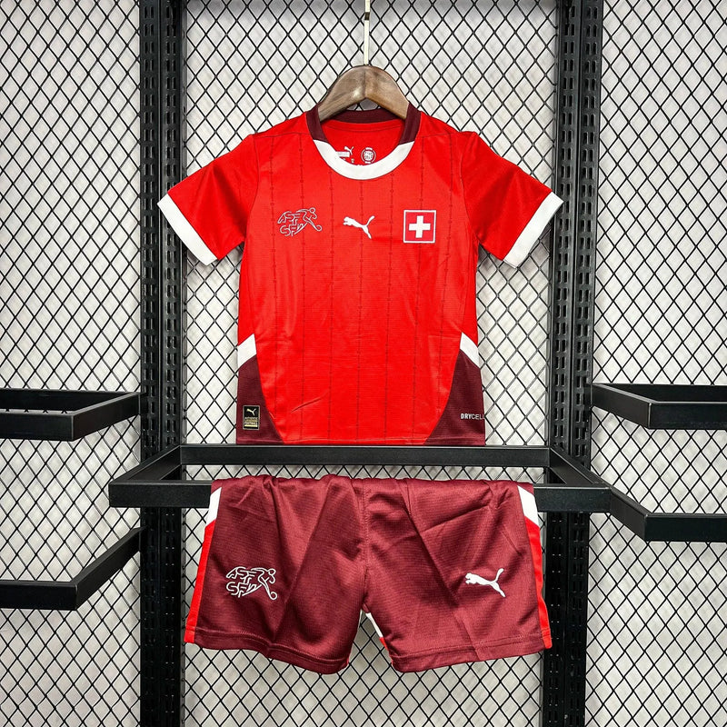 Suíça Kit Infantil Titular 24/25