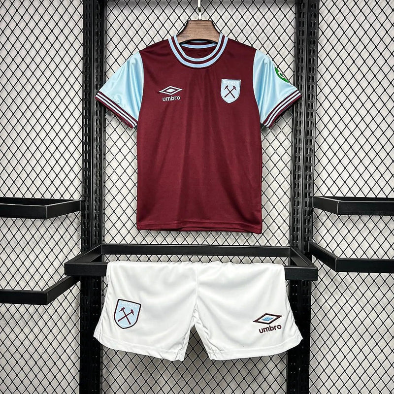 West Ham Kit Infantil Titular 24/25